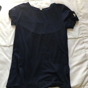 Under Armor Heat Gear Navy Tee Shirt